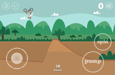 Gameplay screenshots of the Pumped: BMX for iPad, iPhone or iPod.