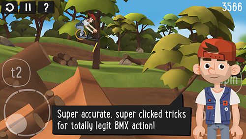 Gameplay screenshots of the Pumped BMX 2 for iPad, iPhone or iPod.