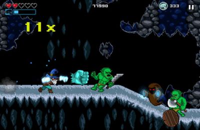 Gameplay screenshots of the Punch Quest for iPad, iPhone or iPod.