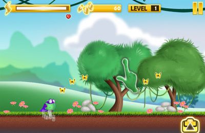 Gameplay screenshots of the Purple Cape for iPad, iPhone or iPod.