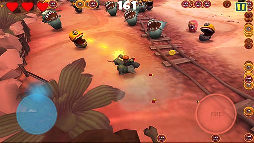 Gameplay screenshots of the Radish rider for iPad, iPhone or iPod.