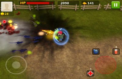 Gameplay screenshots of the Rat Hunter Survival for iPad, iPhone or iPod.