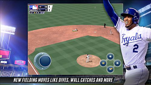 Gameplay screenshots of the R.B.I. Baseball 16 for iPad, iPhone or iPod.