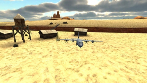 Gameplay screenshots of the Rc Plane 2 for iPad, iPhone or iPod.