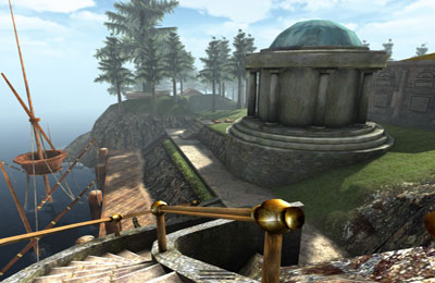 Gameplay screenshots of the Real Myst for iPad, iPhone or iPod.