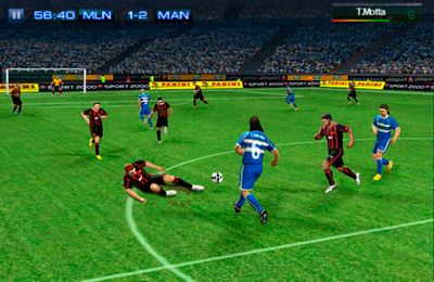 Gameplay screenshots of the Real Soccer 2011 for iPad, iPhone or iPod.