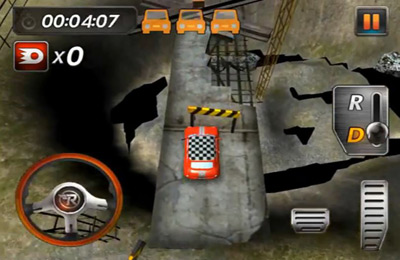 Gameplay screenshots of the RealParking3D Cappuccino for iPad, iPhone or iPod.