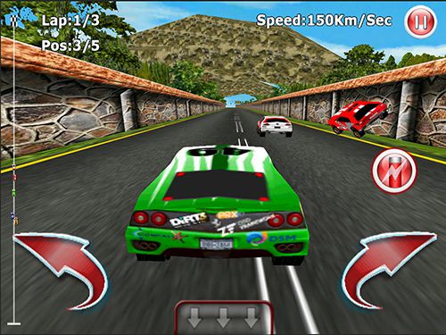 Gameplay screenshots of the Redline: Race for iPad, iPhone or iPod.