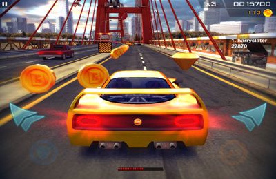Gameplay screenshots of the Redline Rush for iPad, iPhone or iPod.