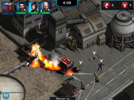 Gameplay screenshots of the Rescue: Heroes in action for iPad, iPhone or iPod.