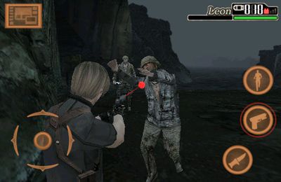 Gameplay screenshots of the Resident Evil 4 for iPad, iPhone or iPod.