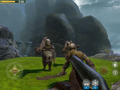 Gameplay screenshots of the Respite: 3D epic fantasy for iPad, iPhone or iPod.