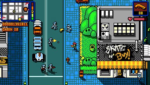 Free Retro city: Rampage - download for iPhone, iPad and iPod.