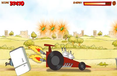 Gameplay screenshots of the Ride 'Em Rigby - Regular Show for iPad, iPhone or iPod.