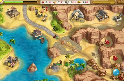 Gameplay screenshots of the Roads of  Rome for iPad, iPhone or iPod.
