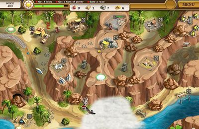 Gameplay screenshots of the Roads of Rome 3 HD for iPad, iPhone or iPod.