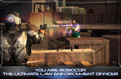 Gameplay screenshots of the RoboCop for iPad, iPhone or iPod.