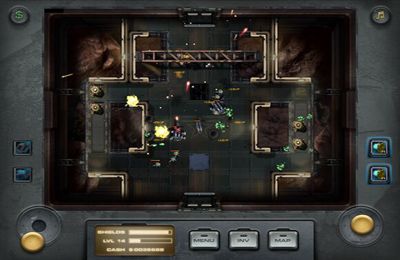 Gameplay screenshots of the Robokill 2: Leviathan Five for iPad, iPhone or iPod.