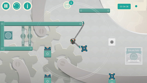 Gameplay screenshots of the Robototics for iPad, iPhone or iPod.