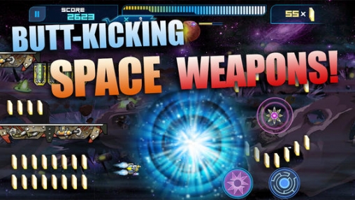 Gameplay screenshots of the Rocket Runner for iPad, iPhone or iPod.