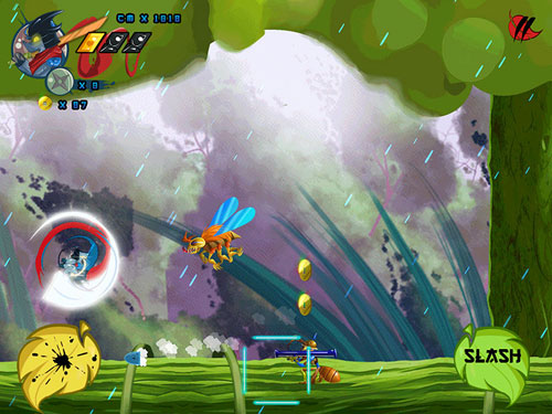 Gameplay screenshots of the Ronin Koleo for iPad, iPhone or iPod.
