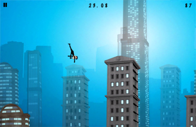 Gameplay screenshots of the Rope'n'Fly - From Dusk Till Dawn for iPad, iPhone or iPod.