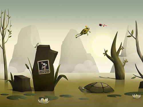Gameplay screenshots of the Runaway toad for iPad, iPhone or iPod.