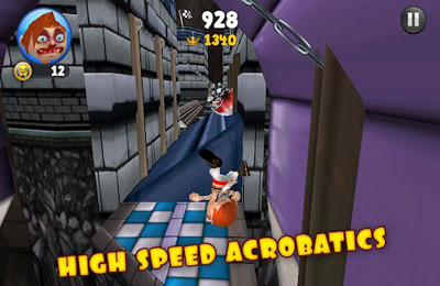 Gameplay screenshots of the Running Fred for iPad, iPhone or iPod.