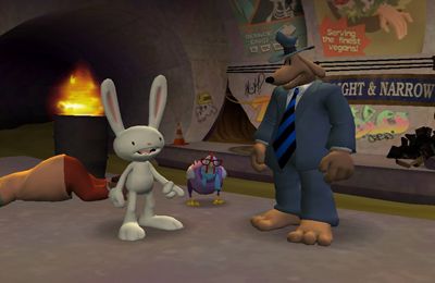 Gameplay screenshots of the Sam & Max Beyond Time and Space Episode 5.  What's New Beelzebub? for iPad, iPhone or iPod.