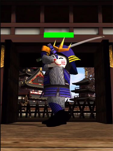 Gameplay screenshots of the Samurai castle for iPad, iPhone or iPod.