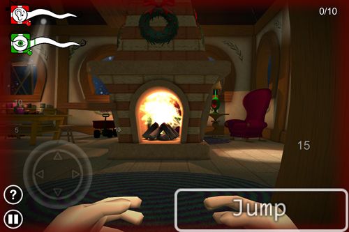 Gameplay screenshots of the Santa's sleeping for iPad, iPhone or iPod.