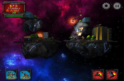 Gameplay screenshots of the Saturn Ring for iPad, iPhone or iPod.