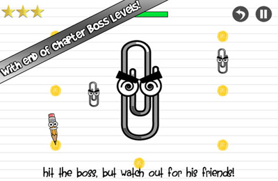 Gameplay screenshots of the Save the pencil for iPad, iPhone or iPod.