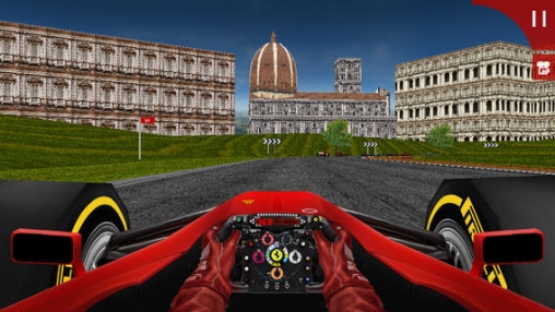 Gameplay screenshots of the Scuderia Ferrari race 2013 for iPad, iPhone or iPod.