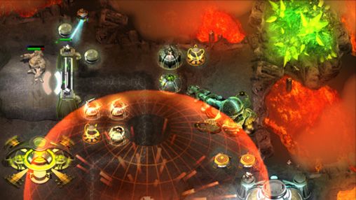 Gameplay screenshots of the Sentinel 4: Dark star for iPad, iPhone or iPod.