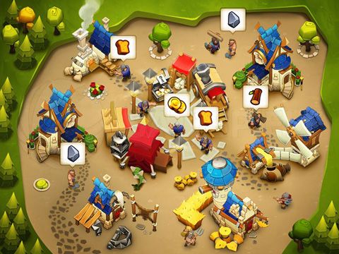 Gameplay screenshots of the Shadow kings for iPad, iPhone or iPod.
