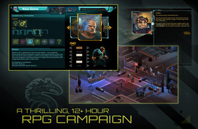 Gameplay screenshots of the Shadowrun Returns for iPad, iPhone or iPod.