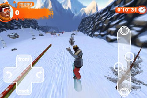Gameplay screenshots of the Shaun White snowboarding: Origins for iPad, iPhone or iPod.