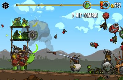 Gameplay screenshots of the Shellrazer for iPad, iPhone or iPod.