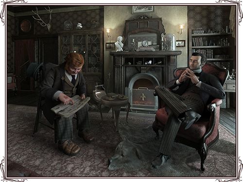 Gameplay screenshots of the Sherlock: Interactive adventure for iPad, iPhone or iPod.