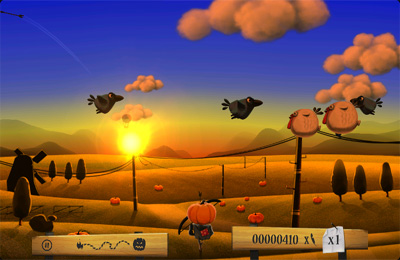 Gameplay screenshots of the Shoot The Birds for iPad, iPhone or iPod.