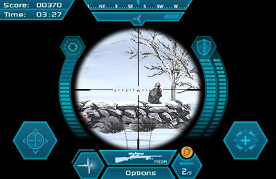 Gameplay screenshots of the SHOOTER: THE OFFICIAL MOVIE GAME for iPad, iPhone or iPod.