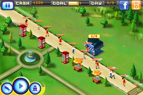 Gameplay screenshots of the Shopping mogul for iPad, iPhone or iPod.