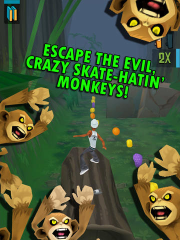 Gameplay screenshots of the Skate Madness for iPad, iPhone or iPod.