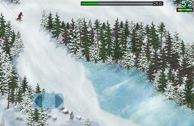 Gameplay screenshots of the Ski Sport Pro for iPad, iPhone or iPod.