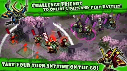 Gameplay screenshots of the Skulls of the Shogun for iPad, iPhone or iPod.
