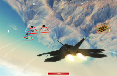 Gameplay screenshots of the Sky Gamblers: Air Supremacy for iPad, iPhone or iPod.