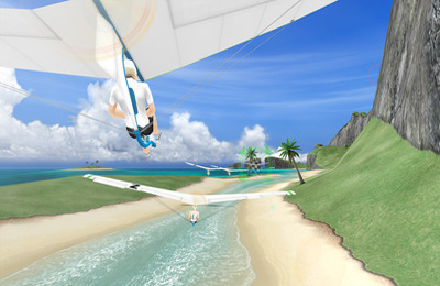 Gameplay screenshots of the Sky Rider for iPad, iPhone or iPod.