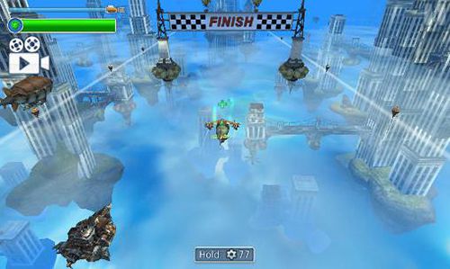 Gameplay screenshots of the Sky to fly: Faster than wind for iPad, iPhone or iPod.