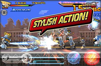 Gameplay screenshots of the Slash Or Die for iPad, iPhone or iPod.